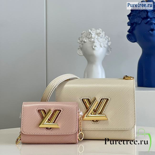 Louis Vuitton | Twist PM Epi Leather Taupe/Pink M59886 - 19 x 15 x 9cm - 1