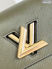 Louis Vuitton | Twist MM Epi Leather Kaki/White M59884 - 23 x 17 x 9.5cm - 6