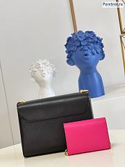 Louis Vuitton | Twist MM Epi Leather Black/Pink M59885 - 23 x 17 x 9.5cm - 6