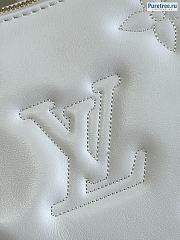 Louis Vuitton | Over The Moon Bubblegram Leather White M59959 - 27.5 x 16 x 7cm - 2