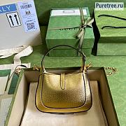 GUCCI | Jackie 1961 Mini Bag Gold Leather 675799 - 19 x 13 x 13cm - 6