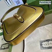 GUCCI | Jackie 1961 Mini Bag Gold Leather 675799 - 19 x 13 x 13cm - 4
