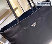 PRADA | Re-nylon And Saffiano Leather Tote Bag Black 1BG107 - 40 x 34 x 16cm - 2