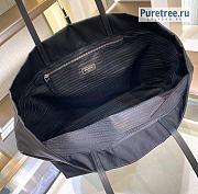 PRADA | Re-nylon And Saffiano Leather Tote Bag Black 1BG107 - 40 x 34 x 16cm - 6