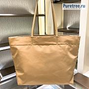 PRADA | Re-nylon And Saffiano Leather Tote Bag Beige 1BG107 - 40 x 34 x 16cm - 5