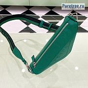 PRADA | Triangle Bag Green Saffiano Leather 2VH155 - 28 x 18 x 11cm - 4
