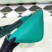 PRADA | Triangle Bag Green Saffiano Leather 2VH155 - 28 x 18 x 11cm - 5