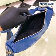 PRADA | Triangle Bag Blue Saffiano Leather 2VH155 - 28 x 18 x 11cm - 4