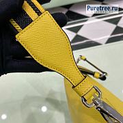 PRADA | Triangle Bag Yellow Saffiano Leather 2VH155 - 28 x 18 x 11cm - 5