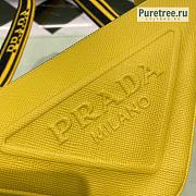 PRADA | Triangle Bag Yellow Saffiano Leather 2VH155 - 28 x 18 x 11cm - 4
