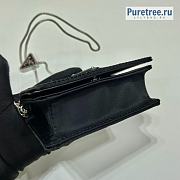 PRADA | Card Holder Black Sequin-embellished Satin - 11.5 x 8 x 2cm - 4