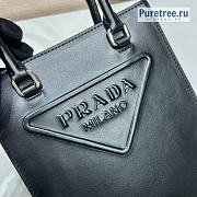 PRADA | Black Leather Handbag 1BA333 - 17 x 6 x 19cm - 6