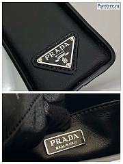 PRADA | Black Leather Handbag 1BA333 - 17 x 6 x 19cm - 2