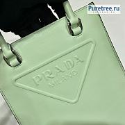 PRADA | Green Leather Handbag 1BA333 - 17 x 6 x 19cm - 4