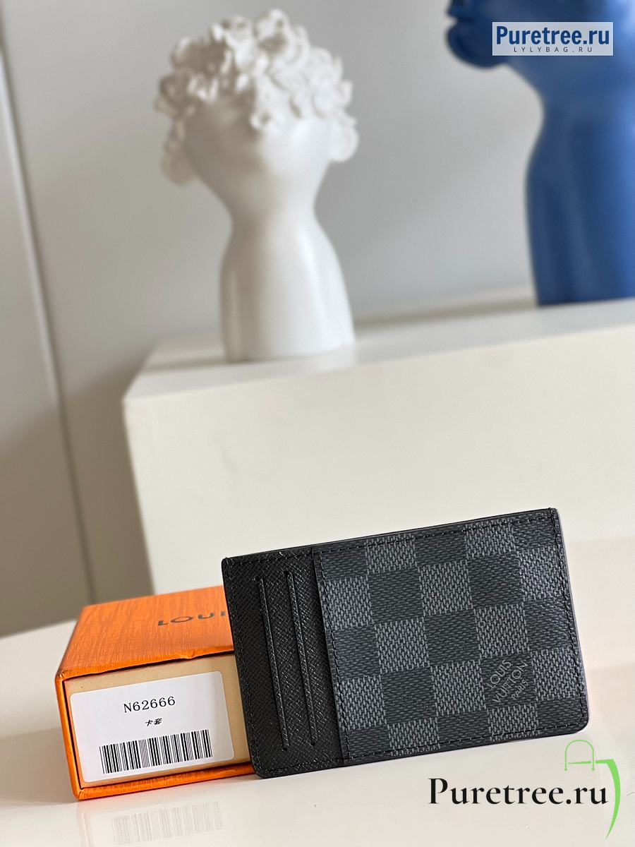 Louis Vuitton Neo Card Holder Graphite Damier Graphite