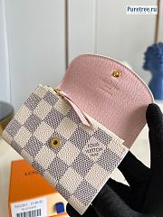 Shop Louis Vuitton DAMIER AZUR Rosalie Coin Purse (N61276) by  LILY-ROSEMELODY