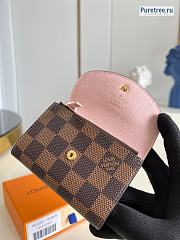 Louis Vuitton | Rosalie Coin Purse Damier Ebene Canvas N64423 - 11 x 8 x 2.5cm - 4