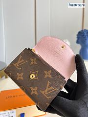 Louis Vuitton | Rosalie Coin Purse Monogram Rose M62361 - 11 x 8 x 2.5cm - 3