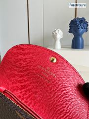 Louis Vuitton | Rosalie Coin Purse Monogram Red M62361 - 11 x 8 x 2.5cm - 3