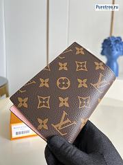 Louis Vuitton | Passport Cover Monogram Canvas Rose - 10 x 14 x 2.5cm - 5