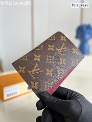 Louis Vuitton | Passport Cover Monogram Canvas Fuchsia - 10 x 14 x 2.5cm - 5
