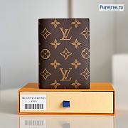 Louis Vuitton | Passport Cover Monogram Canvas Black - 10 x 14 x 2.5cm - 1