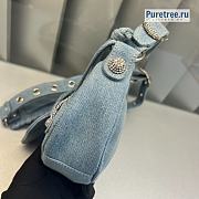 BALENCIAGA | Le Cagole XS Shoulder Bag In Denim - 26 x 12 x 6cm - 5