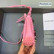 BALENCIAGA | Le Cagole Mini Purse With Chain In Pink - 20 x 11 x 4cm - 2