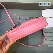 BALENCIAGA | Le Cagole Mini Purse With Chain In Pink - 20 x 11 x 4cm - 5
