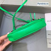 BALENCIAGA | Le Cagole Mini Purse With Chain In Green - 20 x 11 x 4cm - 2