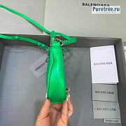 BALENCIAGA | Le Cagole Mini Purse With Chain In Green - 20 x 11 x 4cm - 3
