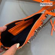 BALENCIAGA | Le Cagole Mini Purse With Chain In Orange - 20 x 11 x 4cm - 5
