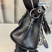 BALENCIAGA | Neo Cagole XS Handbag In Black - 26 x 10 x 17cm - 4
