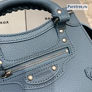BALENCIAGA | Neo Classic Mini Handbag In Blue - 22 x 9 x 14.5cm - 2