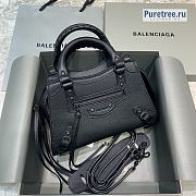 BALENCIAGA | Neo Classic Mini Handbag All Black - 22 x 9 x 14.5cm - 1