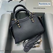 BALENCIAGA | Neo Classic Mini Handbag Gold Hardware In Black - 22 x 9 x 14.5cm - 6