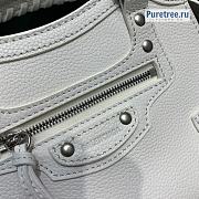 BALENCIAGA | Neo Classic Mini Handbag In White - 22 x 9 x 14.5cm - 6