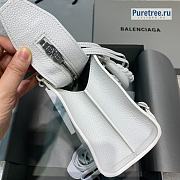 BALENCIAGA | Neo Classic Mini Handbag In White - 22 x 9 x 14.5cm - 5