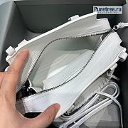 BALENCIAGA | Neo Classic Mini Handbag In White - 22 x 9 x 14.5cm - 4