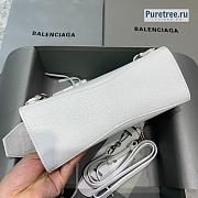 BALENCIAGA | Neo Classic Mini Handbag In White - 22 x 9 x 14.5cm - 3