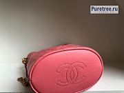 CHANEL | Bucket Bag Pink Lambskin AS3117 - 23 x 23 x 16cm - 2