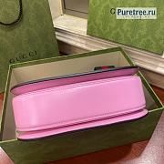GUCCI | Bamboo 1947 Small Top Handle Bag ‎Pink Leather 675797 - 21 x 15 x 7cm - 6