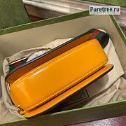 GUCCI | Bamboo 1947 Mini Top Handle Bag Yellow Leather 686864 - 17 x 12 x 7.5cm - 3