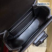 GUCCI | Bamboo 1947 Mini Top Handle Bag Black Leather 686864 - 17 x 12 x 7.5cm - 6