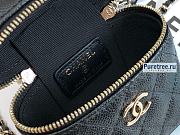 CHANEL | Vanity With Chain Black Grained Calfskin - 11 x 10 x 4cm - 6