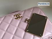 CHANEL | Vanity Case Pink Grained Calfskin - 18.5 x 12.5 x 6cm - 4