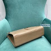 YSL | Niki Shopping Bag Beige Crinkled Vintage Leather - 33 x 27 x 11cm - 3