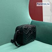 GUCCI | Marmont Small Shoulder Bag All Black 447632 - 18 x 6 x 12cm - 6