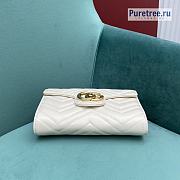 GUCCI | Marmont Matelassé Mini Bag White Leather - 20 x 14.5 x 3.5cm - 6