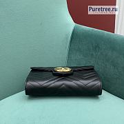 GUCCI | Marmont Matelassé Mini Bag Black Leather - 20 x 14.5 x 3.5cm - 4